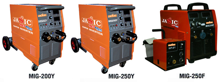 Jasic-เครื่องเชื่อม MIG/MAG ระบบอินเวิร์ทเตอร์ มีระบบป้อนลวดในตัว